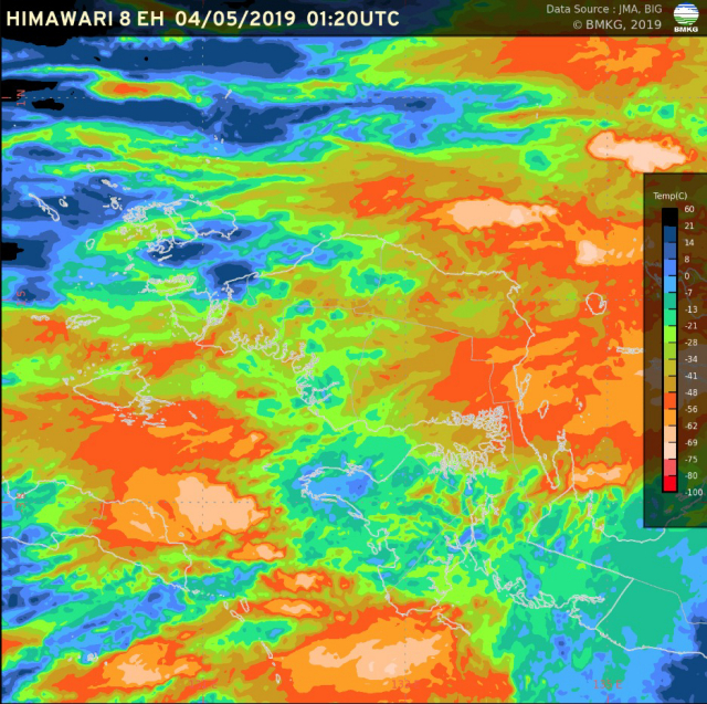 BMKG Prediksi Hujan Guyur Papua Barat Pagi hingga Siang