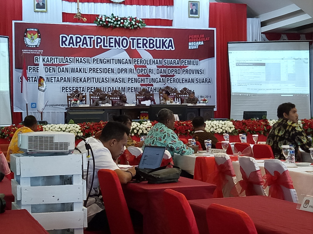 4 Calon Anggota DPD Papua Barat Unggul di 10 Kabupaten/Kota