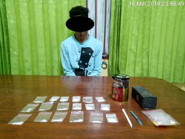 SatNarkoba Polres Sorong Kota tangkap Pemilik 11.01 gram Sabu