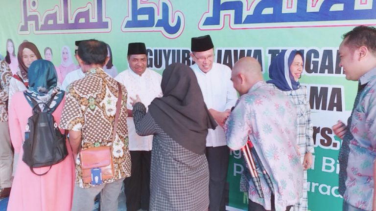 Keluarga Besar Wakil Bupati Bersama Paguyuban Jawa Tengah Gelar Halal Bi Halal