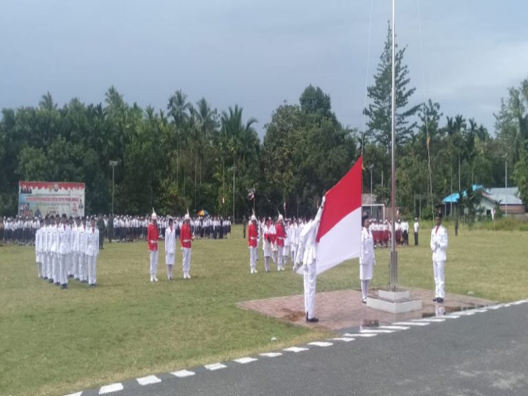 Bupati Manokwari Selatan Pimpin Upacara Peringatan HUT Ke 74 Republik Indonesia