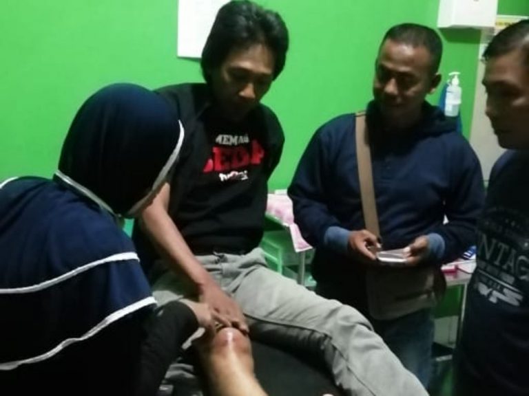 Tabrakan Beruntun Rombongan Menteri, Dua Wartawan Dilarikan Ke Rumah Sakit