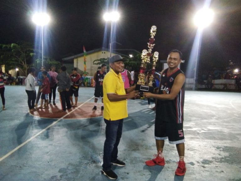 Elang BC Juara Pertama Turnamen Basket Ball 2019 di Manokwari