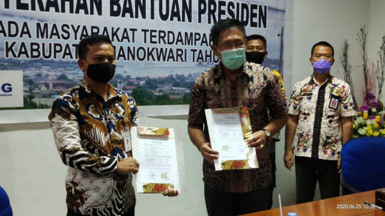 Peduli Masyarakat Manokwari, Jokowi Berikan 5 Ribu Paket Bama