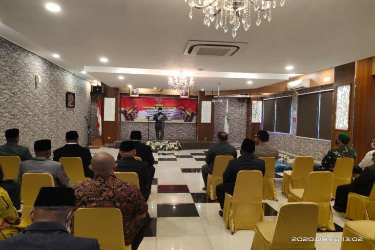 Gubernur Papua Barat Lantik Pejabat Sementara di Lima Wilayah Penyelenggara Pilkada