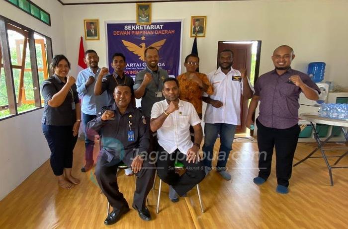 DPD Partai Garuda Papua Barat Terima Kunjungan Bawaslu