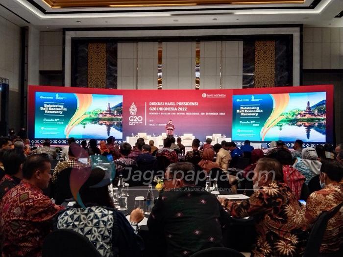 Bank Indonesia Gelar Diskusi Hasil G20 di Bali