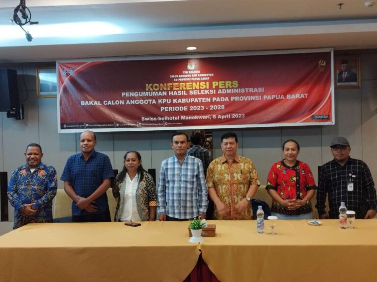 200 Peserta lolos Administrasi seleksi KPU Kabupaten se Papua Barat