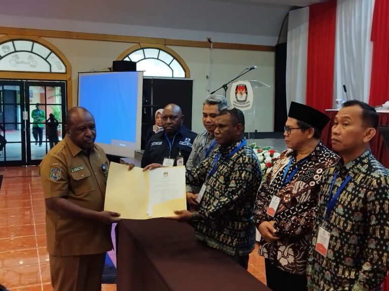 KPU Tetapkan DPT Papua Barat Sebanyak 385.465 Pemilih