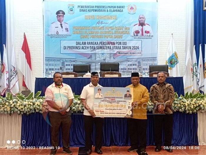 Sukseskan PON XXI 2024 Di Aceh, Pemprov Hibahkan Rp50 Miliar Untuk KONI PB